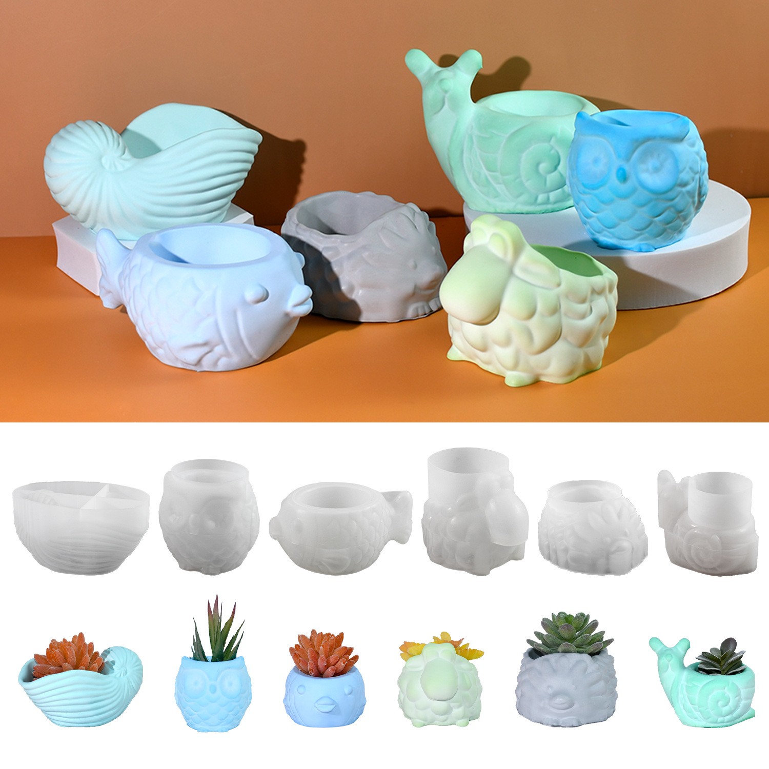 3D Dier Bloempot Siliconen Mal - Potsticker Mold recensie en prijs